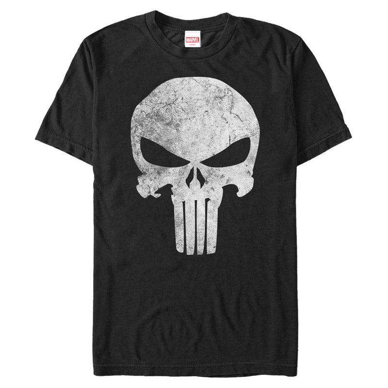 Men's Marvel Punisher Distressed Skull T-Shirt