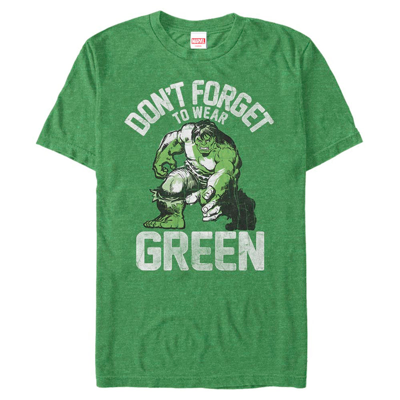 Men's Marvel Hulk Wear Green T-Shirt