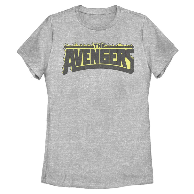 Women's Marvel 90s Avengers Logo T-Shirt