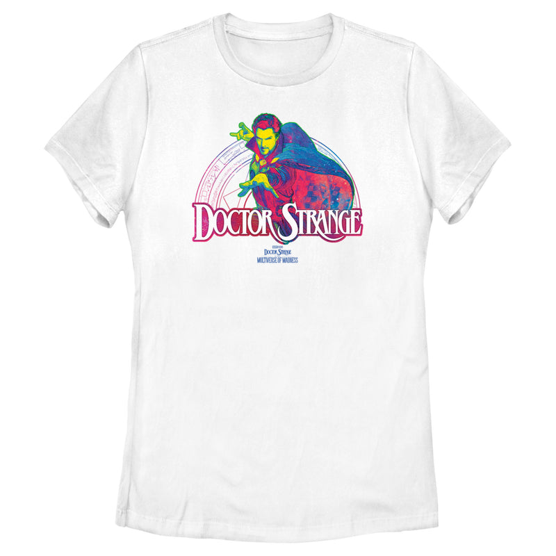 Women's Marvel Doctor Strange Doc Neon T-Shirt