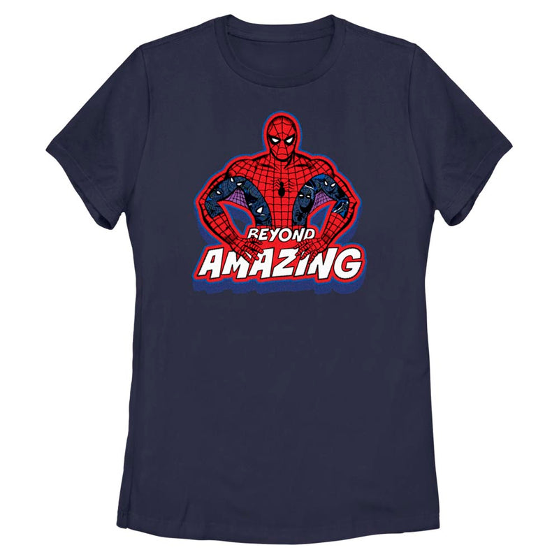 Women's Marvel Spider-Man Beyond Amazing SPIDEY POSE BEYOND T-Shirt