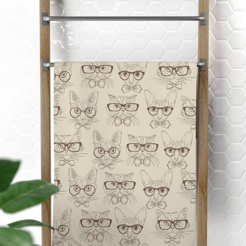 Cat Standard Beach Towel, 30x60 - Geek Store