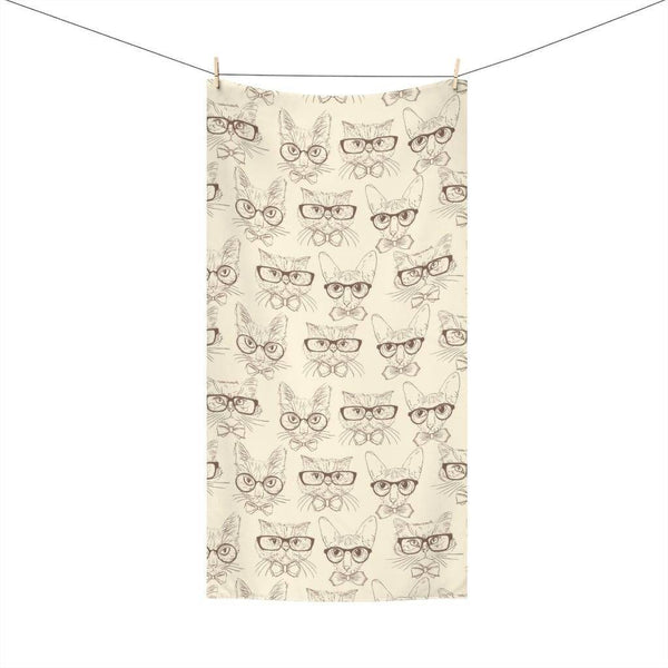 Cat Standard Beach Towel, 30x60 - Geek Store