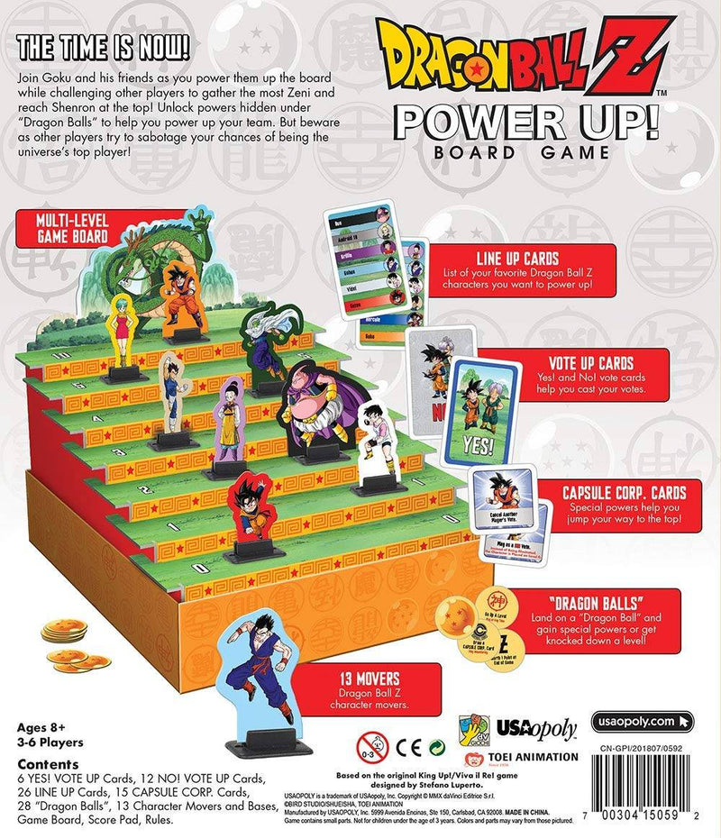 Dragon Ball Z Power Up Board Game - Geek Store