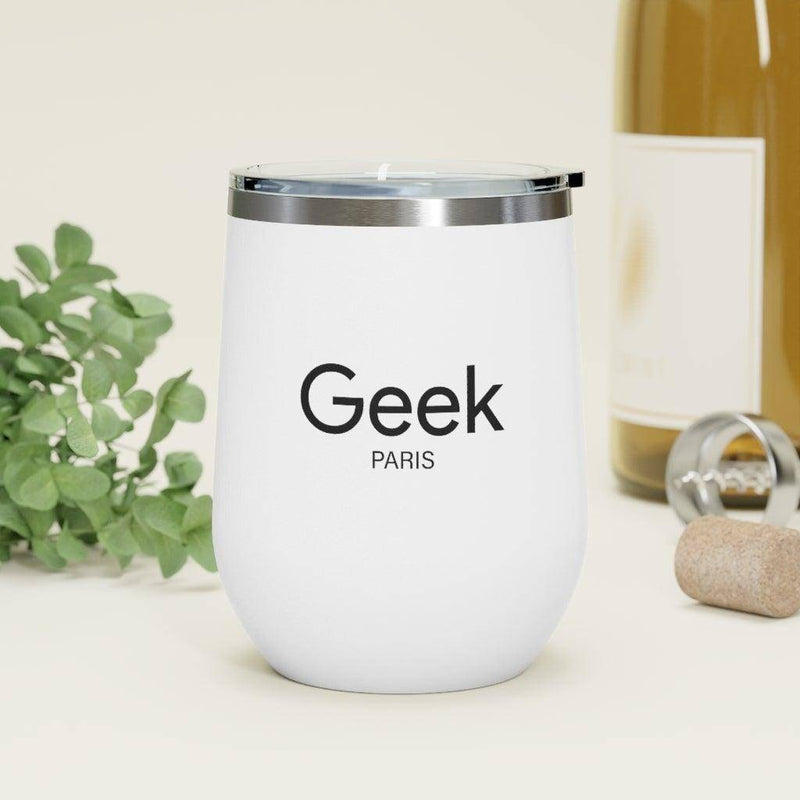 Geek 12oz Insulated Wine Tumbler Travel - Geek Store