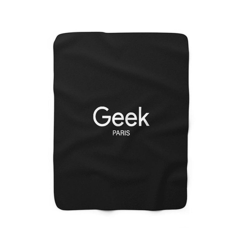 Geek Paris Sherpa Fleece Blanket - Geek Store