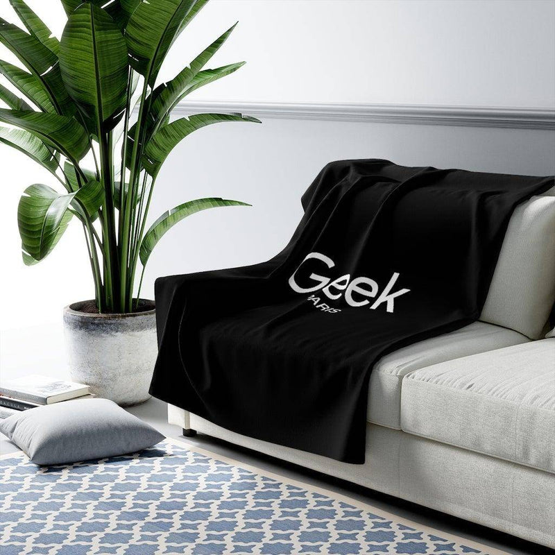 Geek Paris Sherpa Fleece Blanket - Geek Store
