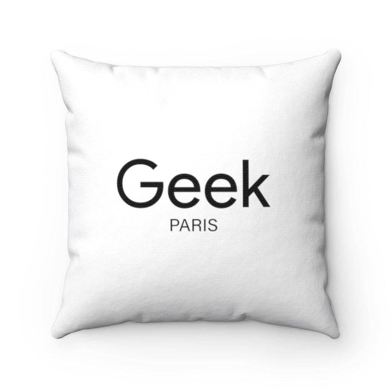 Geek Paris Spun Polyester Square Pillow - Geek Store