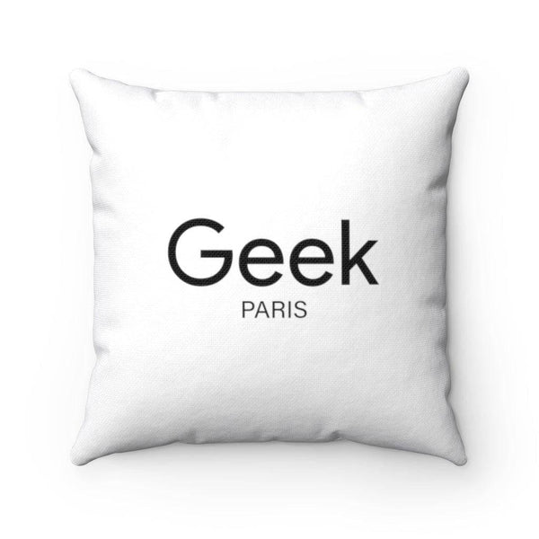 Geek Paris Spun Polyester Square Pillow - Geek Store