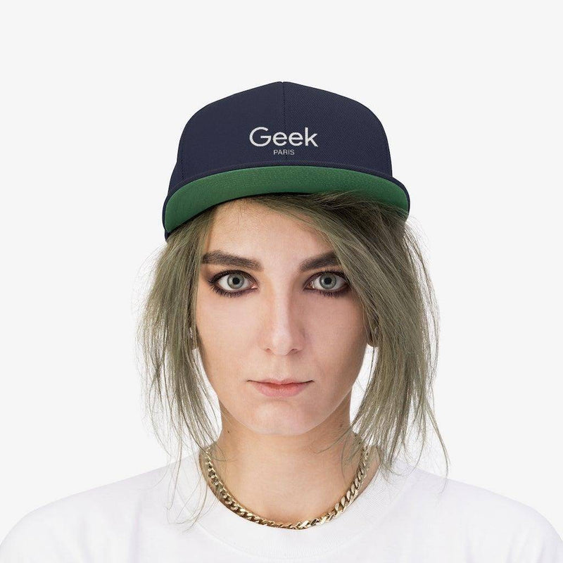 Geek Unisex Flat Bill Snapback - Geek Store