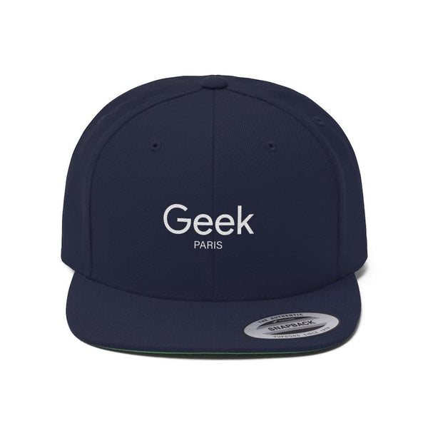 Geek Unisex Flat Bill Snapback - Geek Store