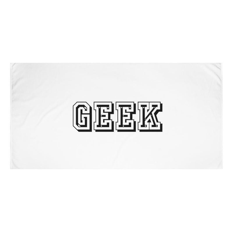 Geek University Standard Beach Towel, 30x60 - Geek Store