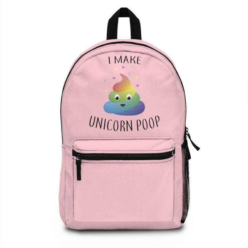 I Make Unicorn POOP Backpack (Made in USA) - Geek Store