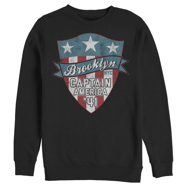 Marvel Brooklyn Cap Logo Sweatshirt - Geek Store