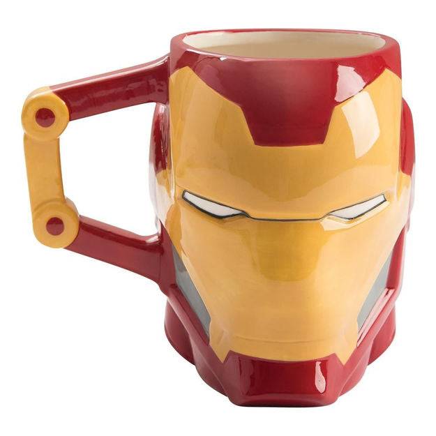Marvel Iron Man 20 oz Sculpted Ceramic Mug - Geek Store