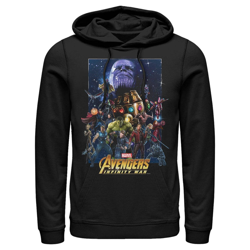 Marvel Thanos Overload Poster Lightweight Hoodie - Geek Store