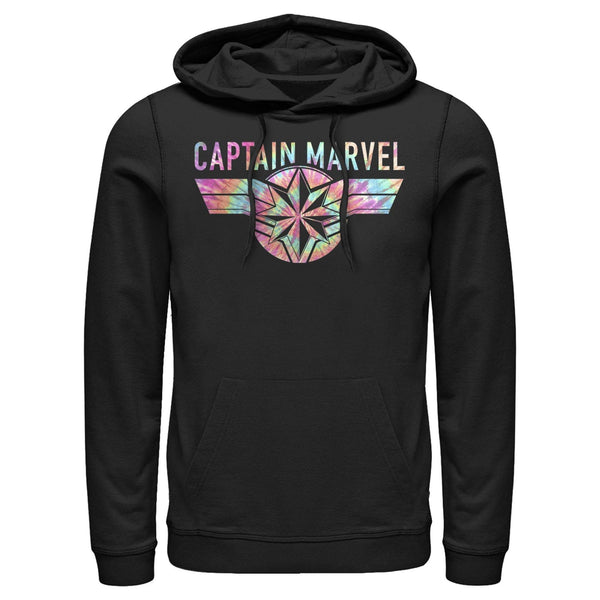 Marvel Tie Dye Captain Marvel Lightweight Hoodie - Geek Store