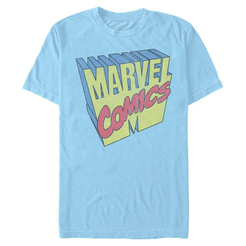 Men's Marvel 3D LOGO T-Shirt - Geek Store