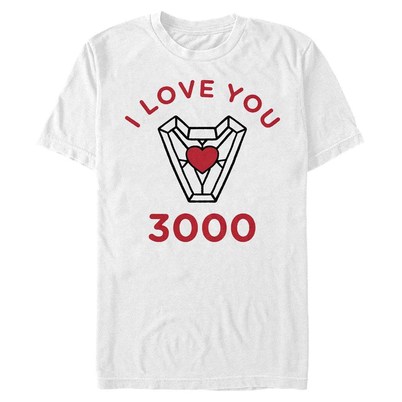 Men's Marvel Avengers Endgame Love You Heart T-Shirt