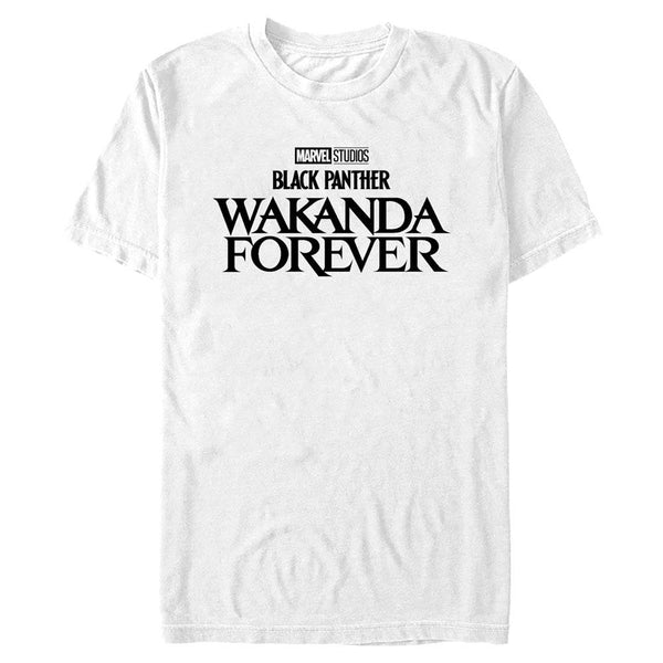 Men's Marvel Black Panther Wakanda Forever Wakanda Forever Clear T-Shirt - Geek Store