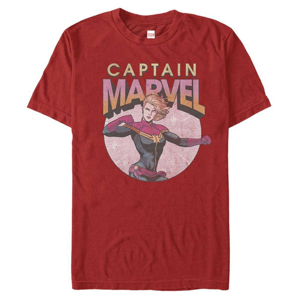 Men's Marvel Captain Marvel Burst T-Shirt - Geek Store