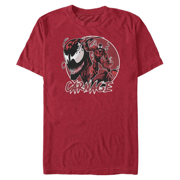 Men's Marvel Carnage Circle T-Shirt - Geek Store
