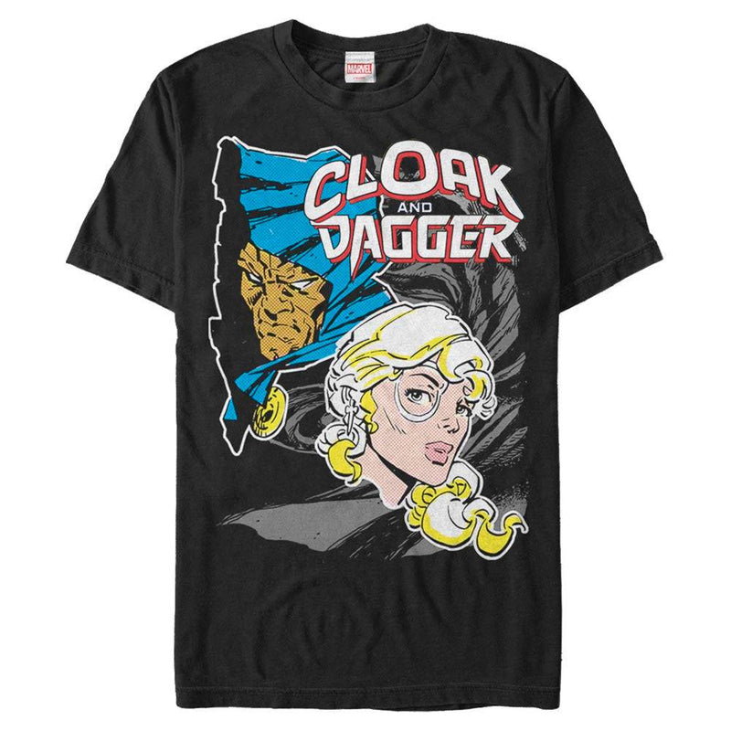 Men's Marvel Cloak Heads T-Shirt - Geek Store
