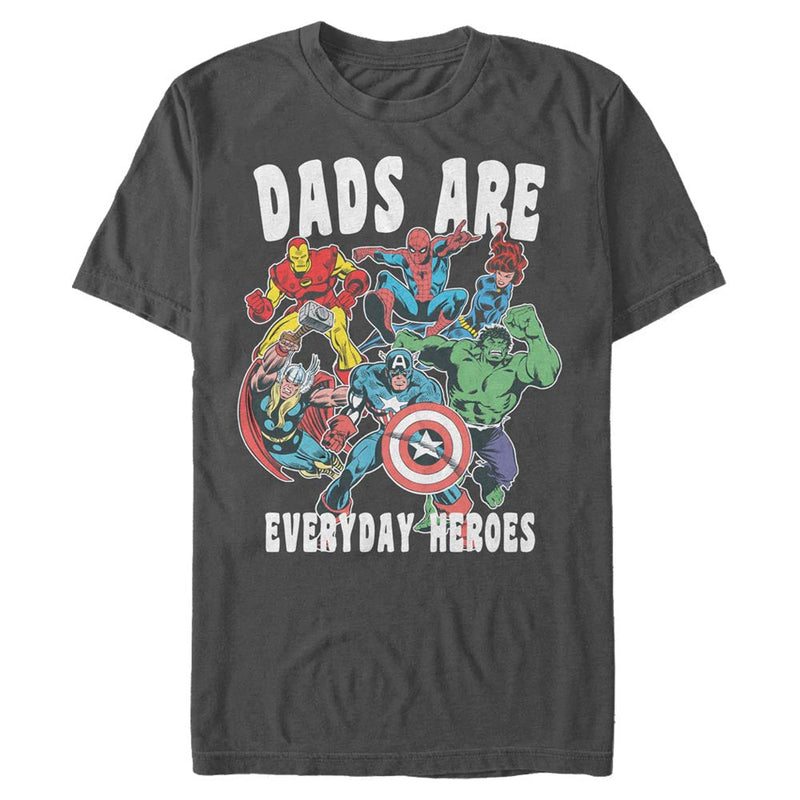 Men's Marvel Comics Dad Heroes T-Shirt
