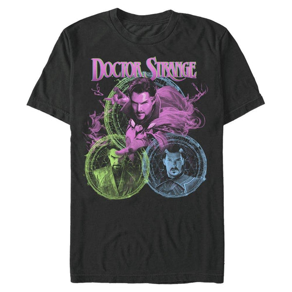 Men's Marvel Doctor Strange STRANGE TIMES THREE T-Shirt - Geek Store