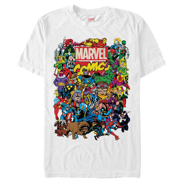 Men's Marvel Entire Cast T-Shirt - Geek Store