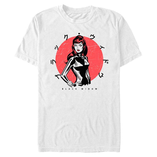 Men's Marvel Kanji Widow T-Shirt - Geek Store