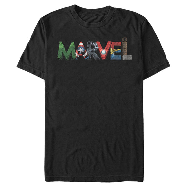 Men's Marvel MARVEL Fan Letters T-Shirt - Geek Store