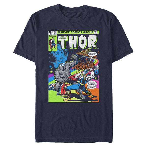 Men's Marvel Neon Thor T-Shirt - Geek Store