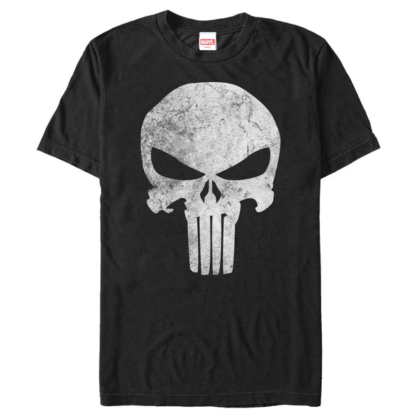 Men's Marvel Punisher Distressed Skull T-Shirt - Geek Store