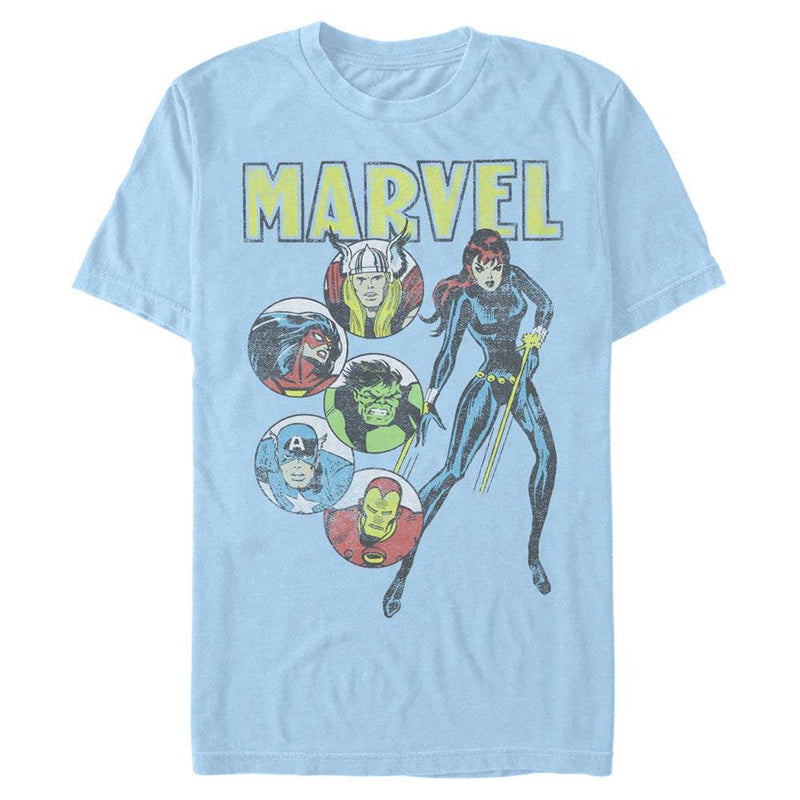 Men's Marvel Retro Avengers T-Shirt - Geek Store