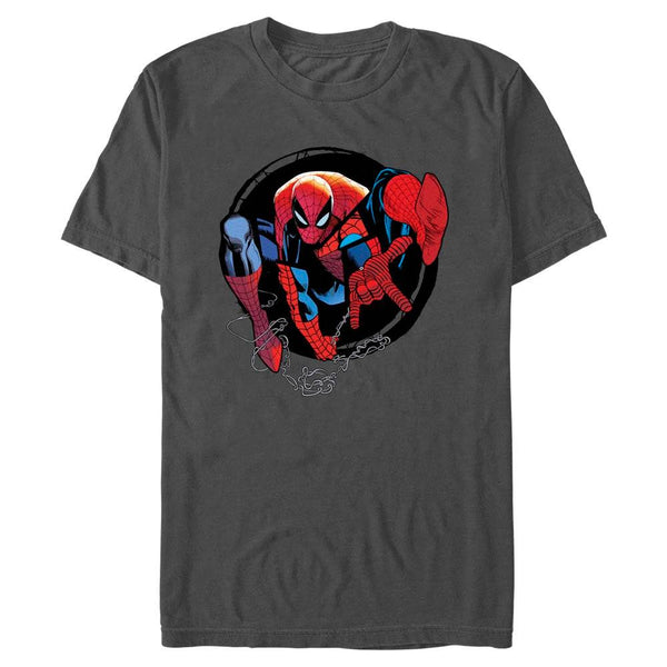 Men's Marvel Spider-Man Beyond Amazing SPIDEY CIRCLE FORWARD T-Shirt - Geek Store