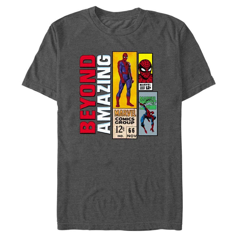 Men's Marvel Spider-Man Beyond Amazing SPIDEY TWELVE CENTS T-Shirt - Geek Store