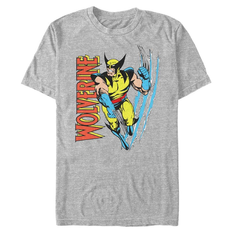 Men's Marvel Wolvie Claw Flip T-Shirt - Geek Store
