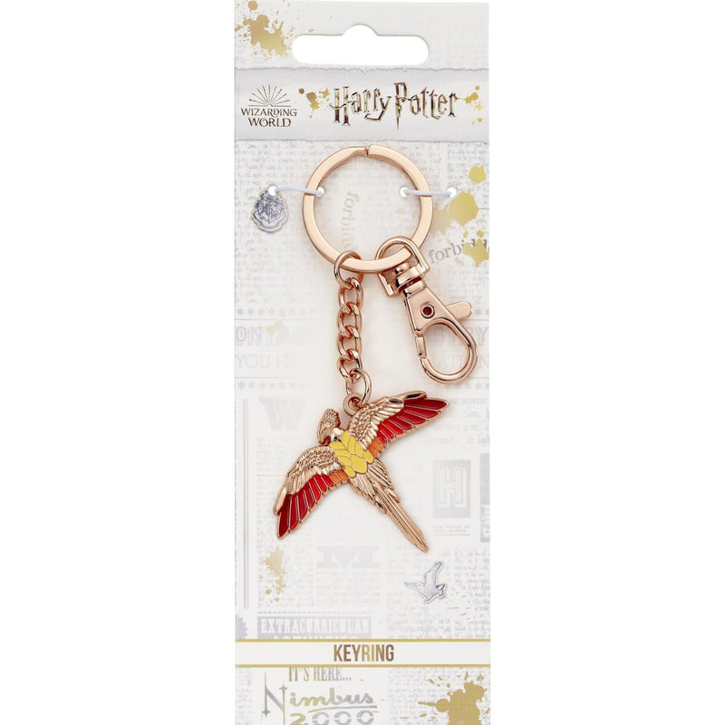 Official Harry Potter Fawkes Keyring - Geek Store