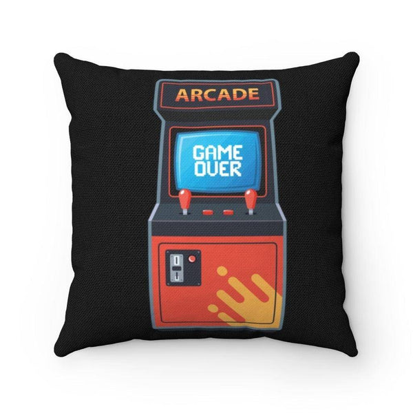 Retro Arcade Spun Polyester Square Pillow - Geek Store