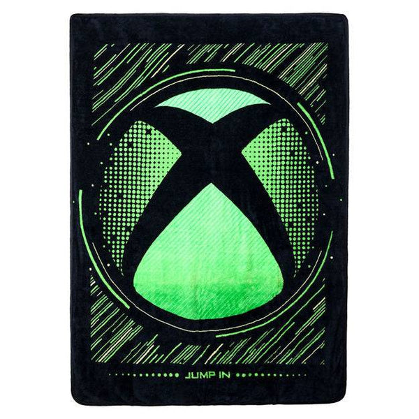 XBOX Logo Fleece Throw Blanket - Geek Store